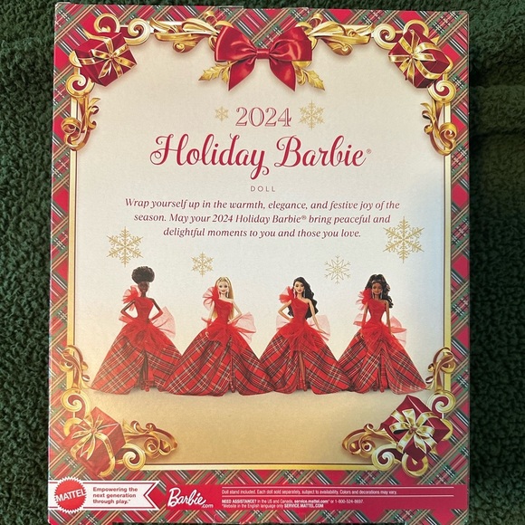 Mattel 2024 Holiday Barbie Signature Doll Seasonal Collector Gift - NEW - Picture 4 of 4
